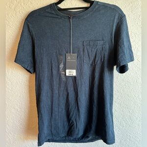 NWT VRST Men’s Small Navy Essential Pocket T-Shirt